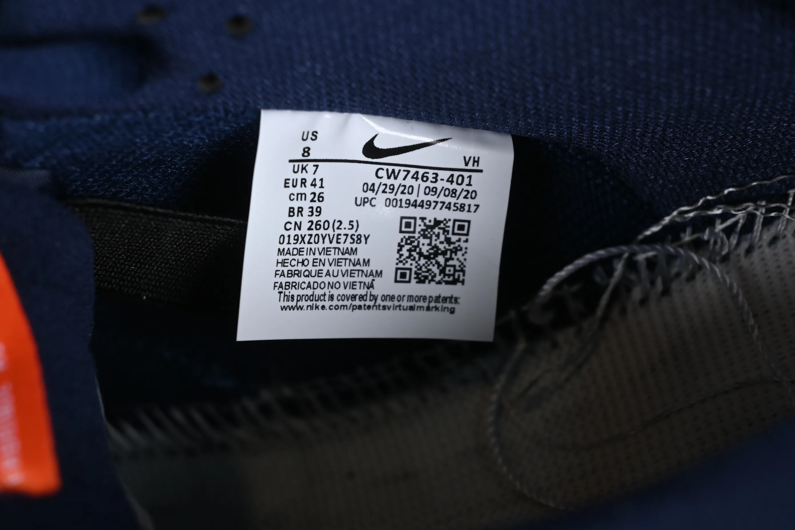 All Categories Nk SB Dunk Series Nk SB Dunk Low Low-top sneakers Nk SB Dunk Low Pro ISO Navy Blue SB low-top sports and leisure sneakers CW7463-401